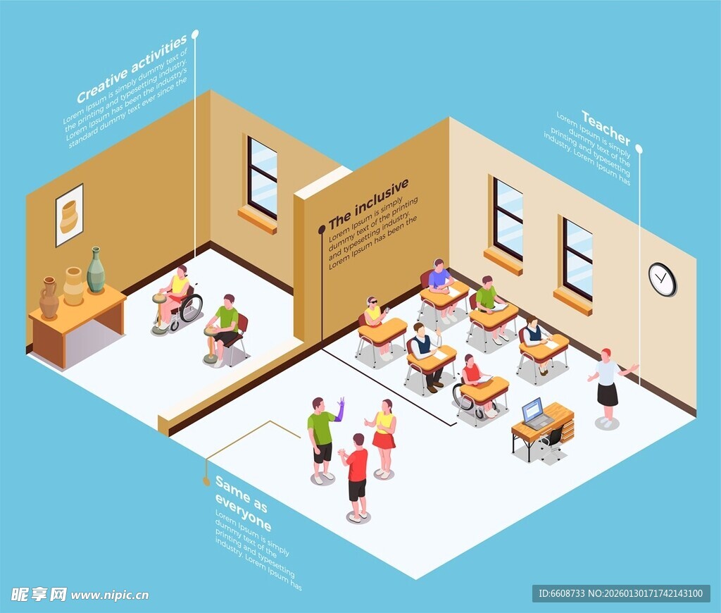 办公室内忙碌的工作场景