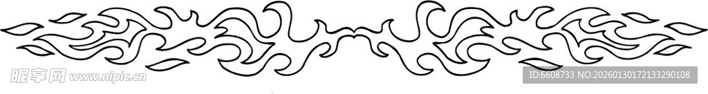 精致古典花纹装饰图案