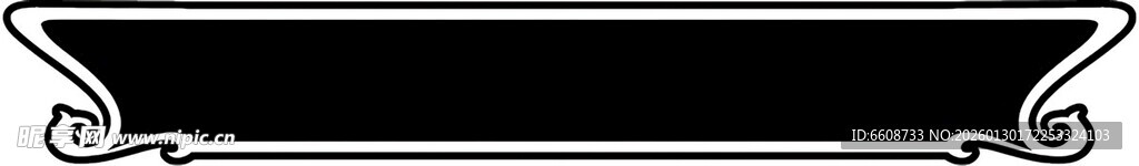 古典装饰花纹边框