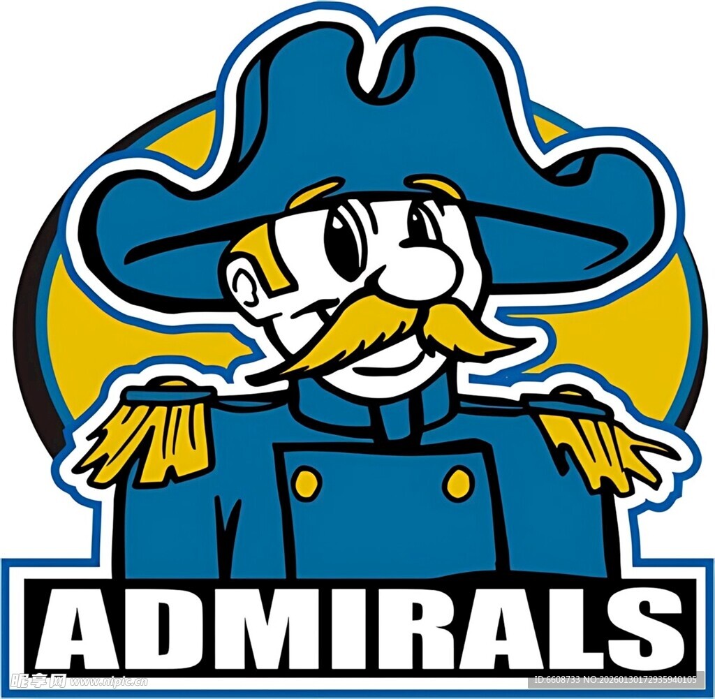 海军上将队标志