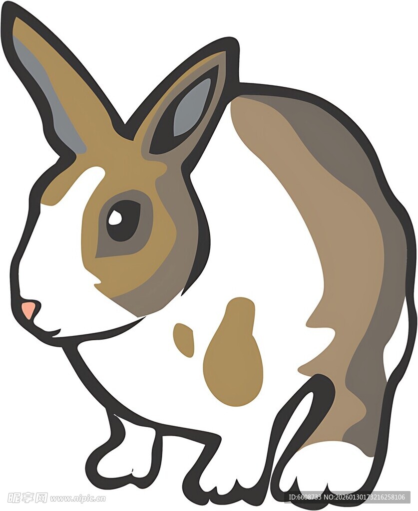 可爱卡通兔子形象