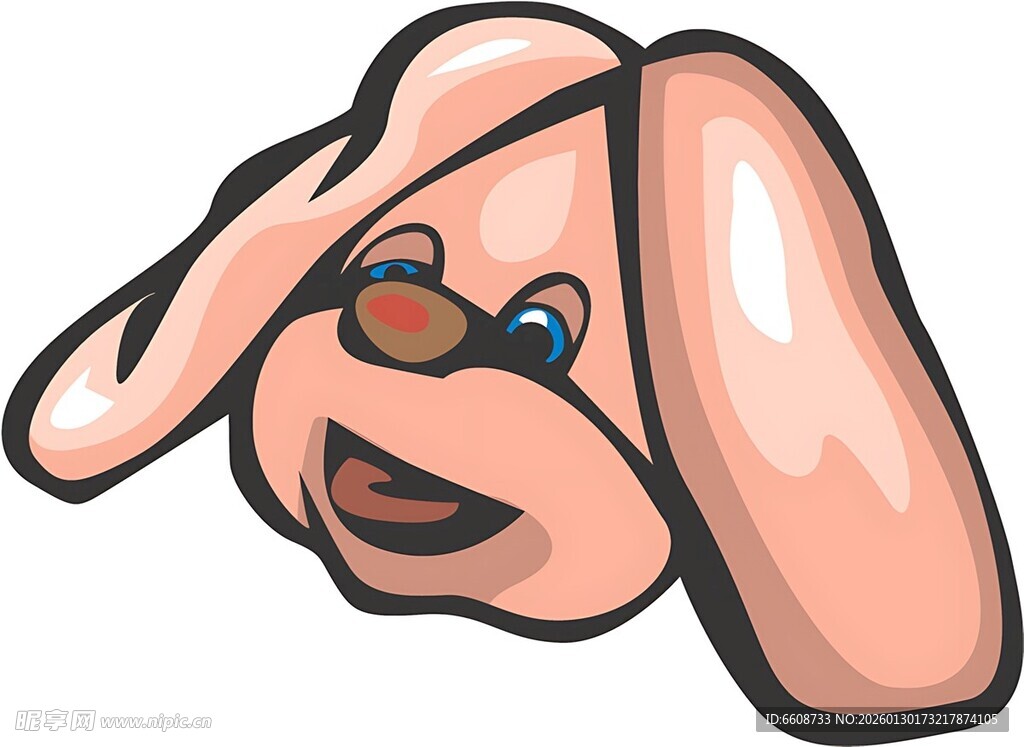 可爱卡通小狗头像