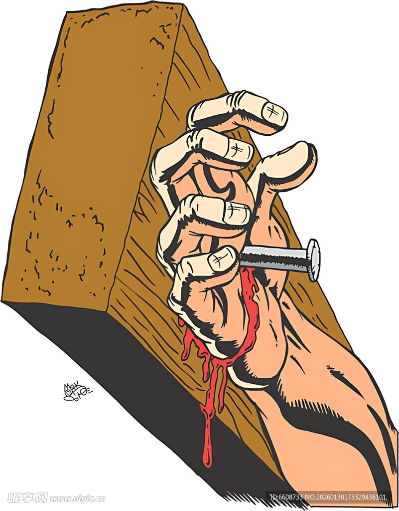 医生给手臂注射场景图