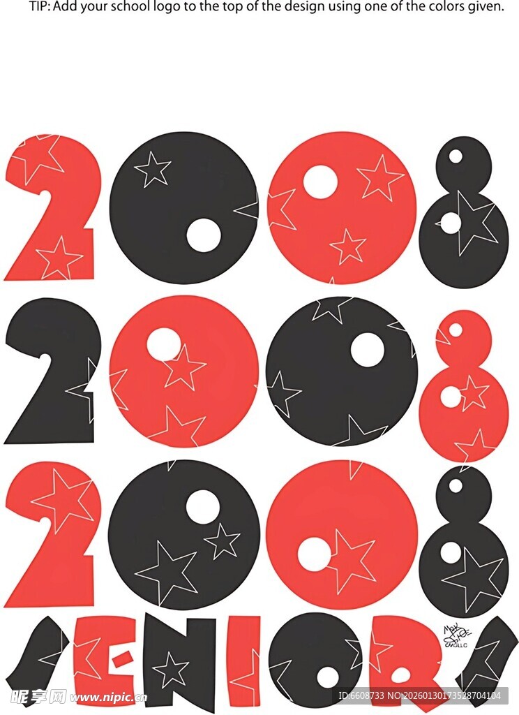 2008年毕业季元素集合