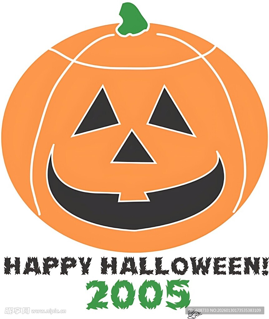 2005年万圣节南瓜图标