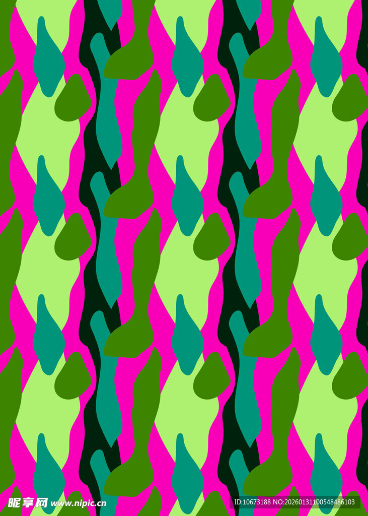 多彩几何图案纹理设计