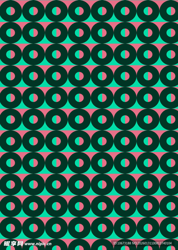 深绿底几何图案纹理背景