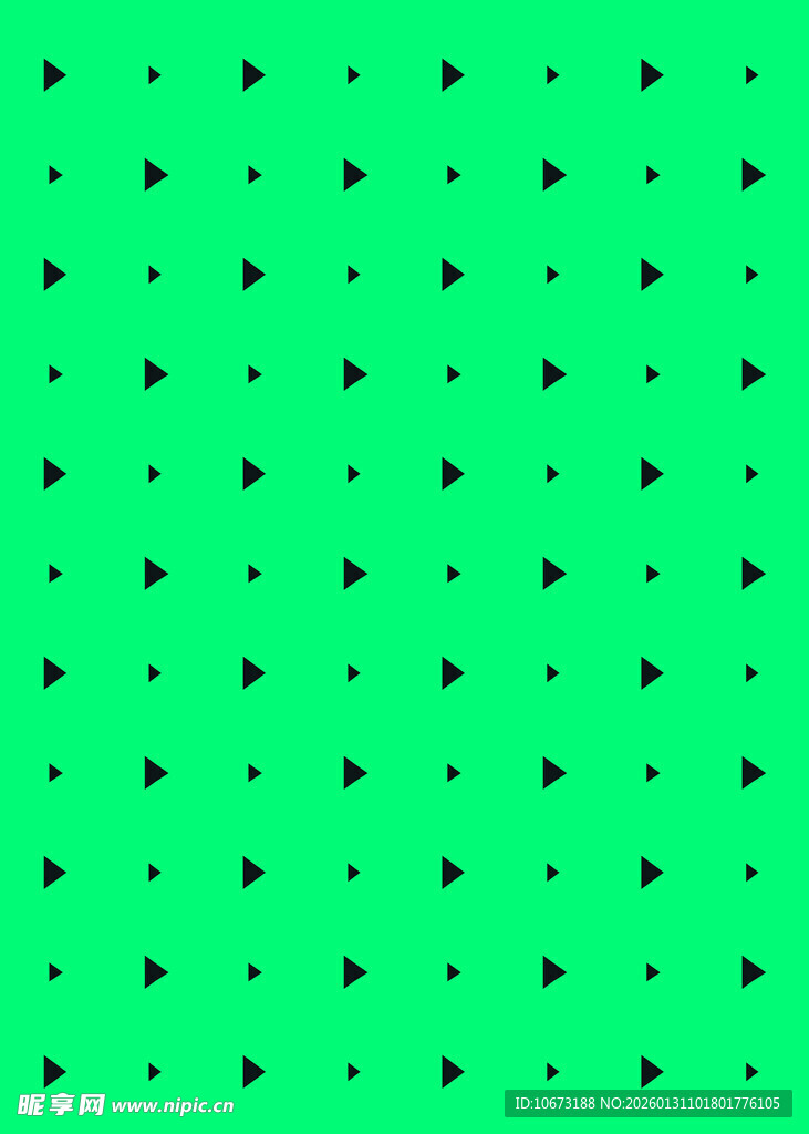 绿色底星星图案背景