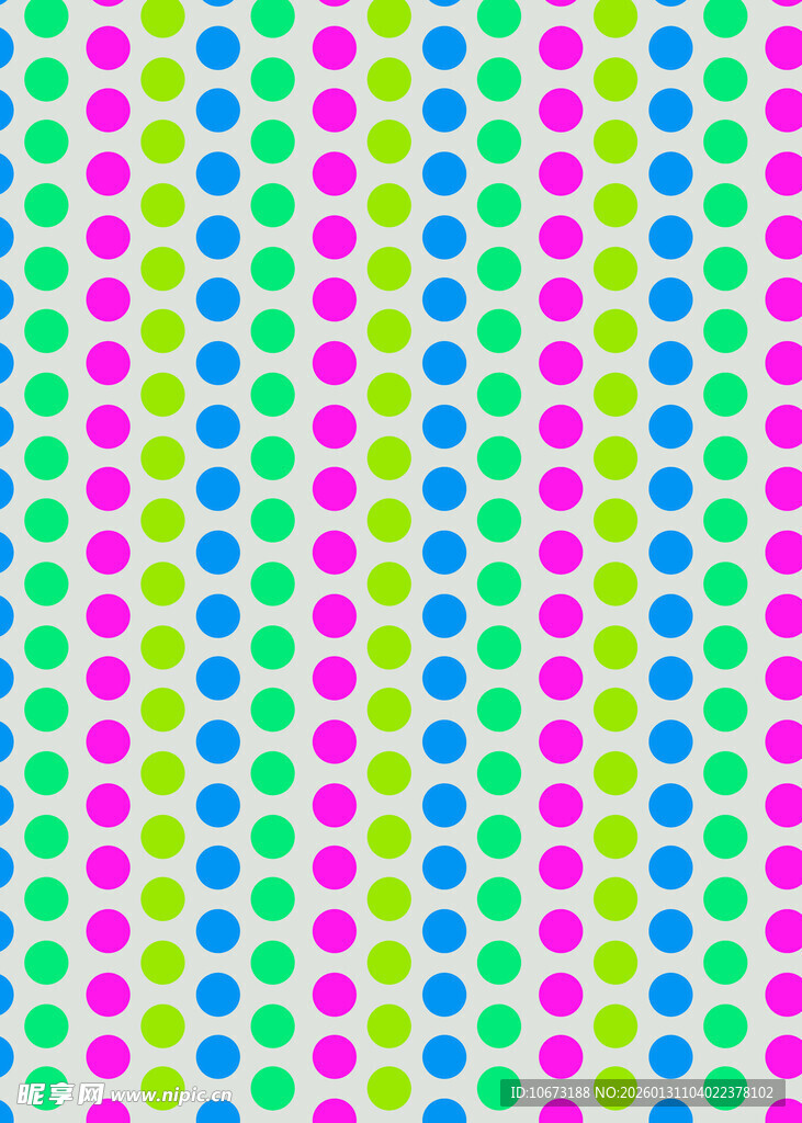 多彩六角形图案背景