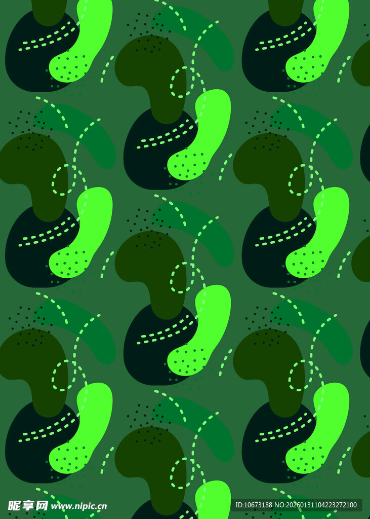 绿色豌豆图案背景纹理