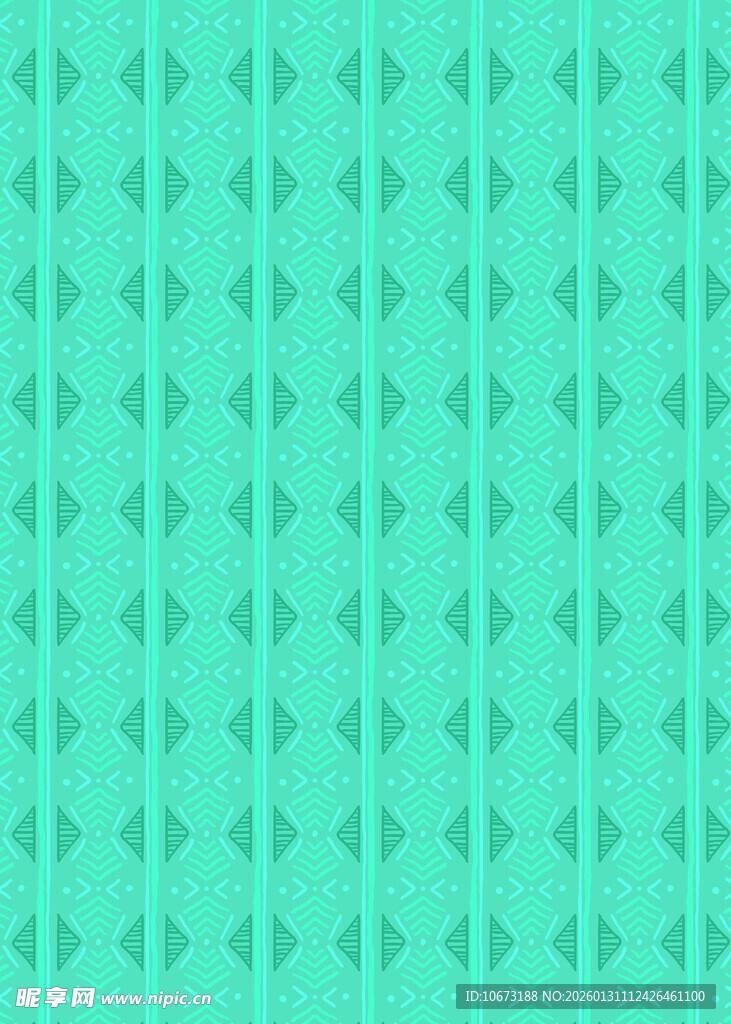 浅绿色几何图案背景