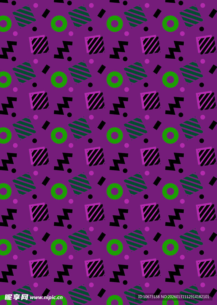 紫色几何图案背景纹理