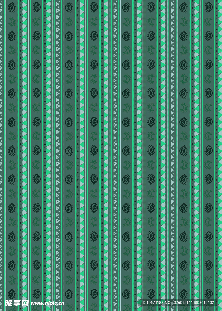 绿色条纹几何图案背景
