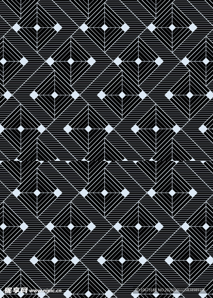 黑白几何线条图案纹理