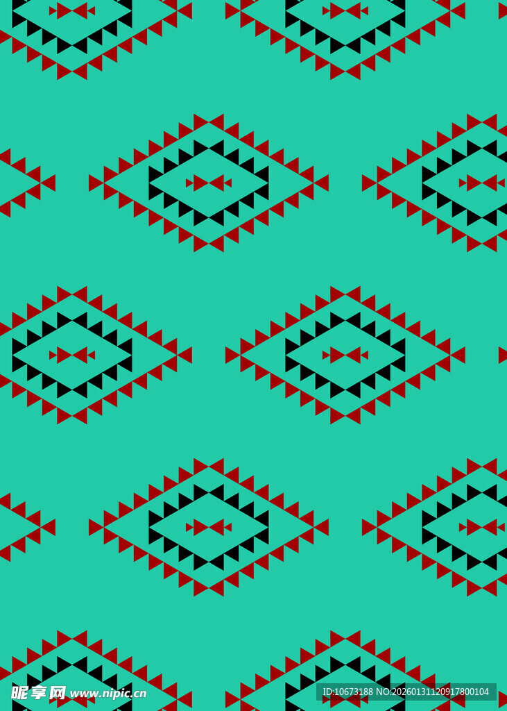 蓝底几何图案纹理背景