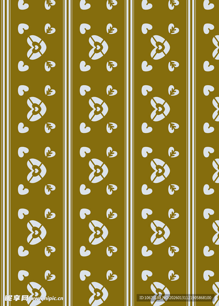 复古几何花纹图案设计