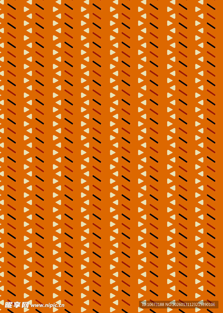 橙色几何图案纹理背景
