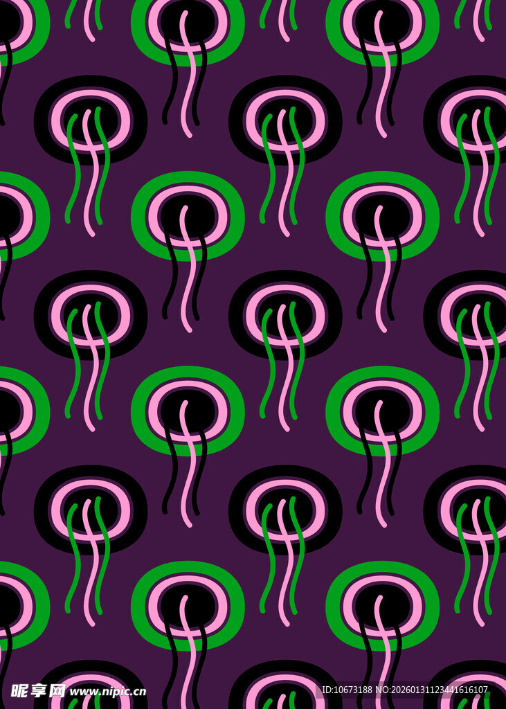 紫色背景蒲公英图案纹理