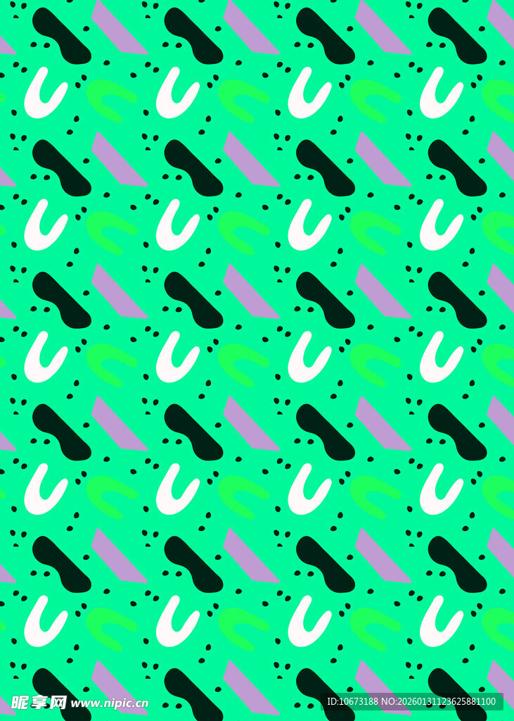 绿色几何图案背景纹理