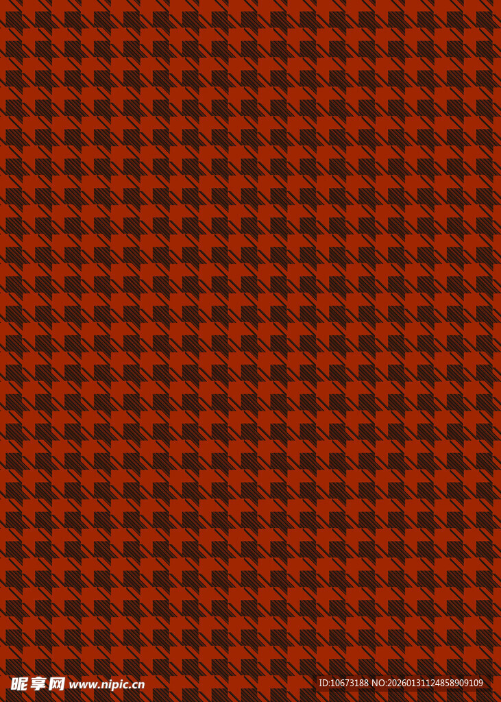 红色格子纹理背景图案