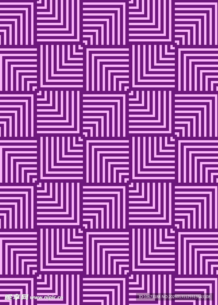 紫色几何图案无缝背景
