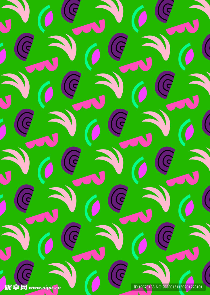 热带水果图案背景纹理