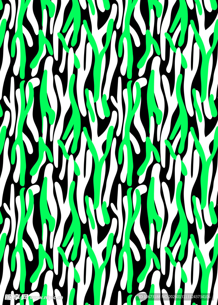 绿色抽象条纹图案背景