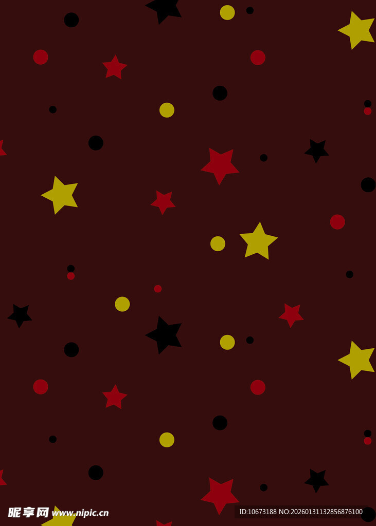 星星图案深色背景纹理