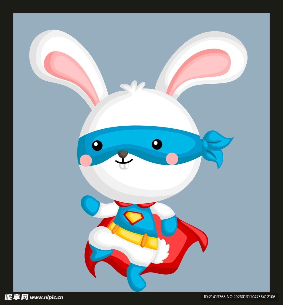 超级英雄小兔