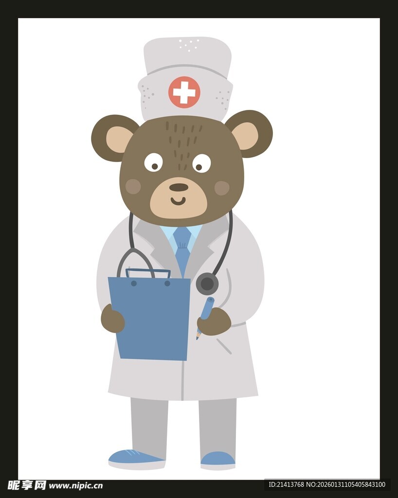小熊医生形象