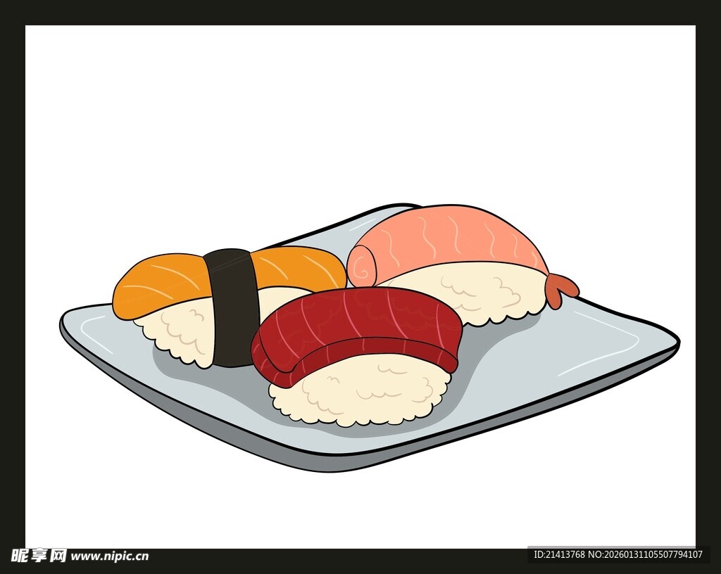 美味寿司拼盘