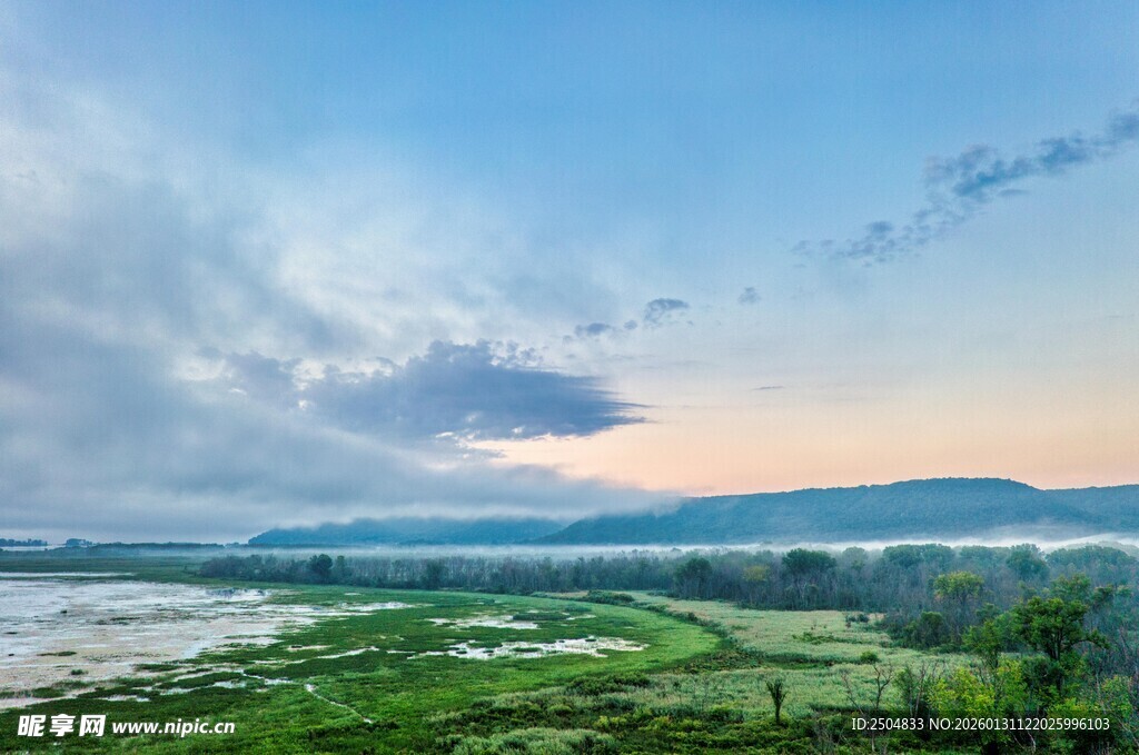美丽田园风光 自然景致