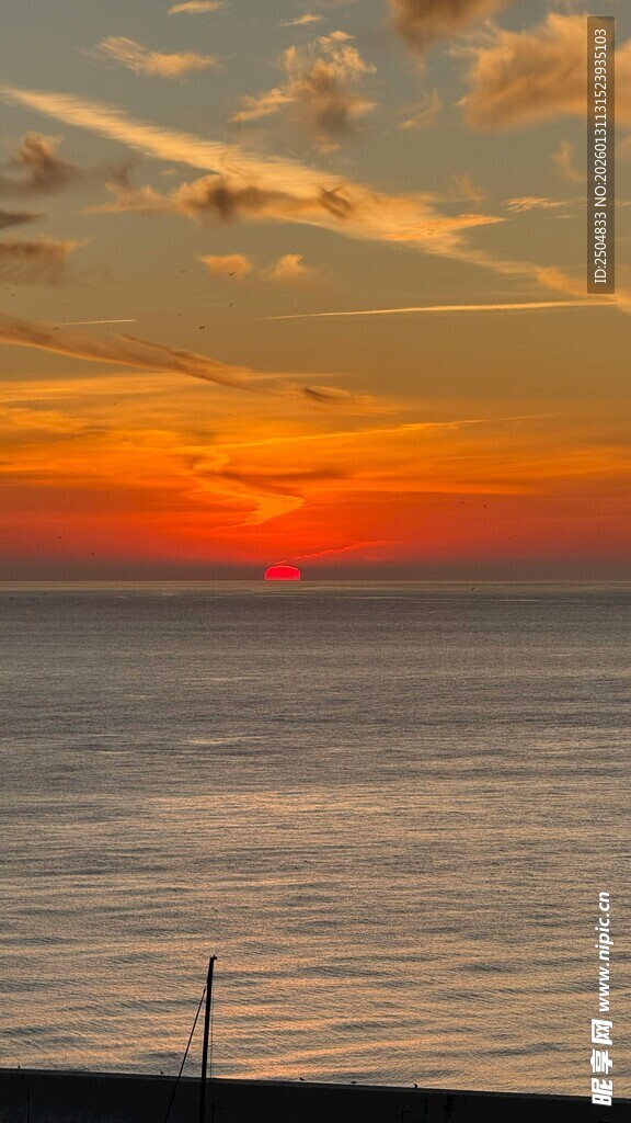 海边日落美景