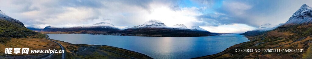 壮丽山水风景图