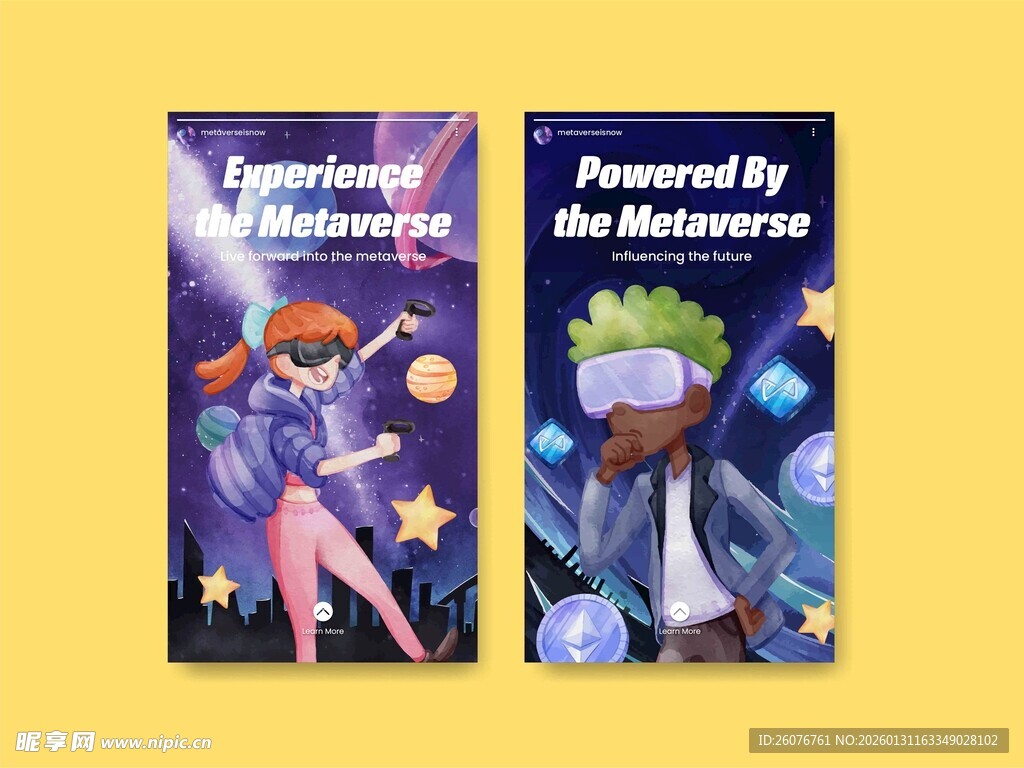 多样卡通人物场景插画图片