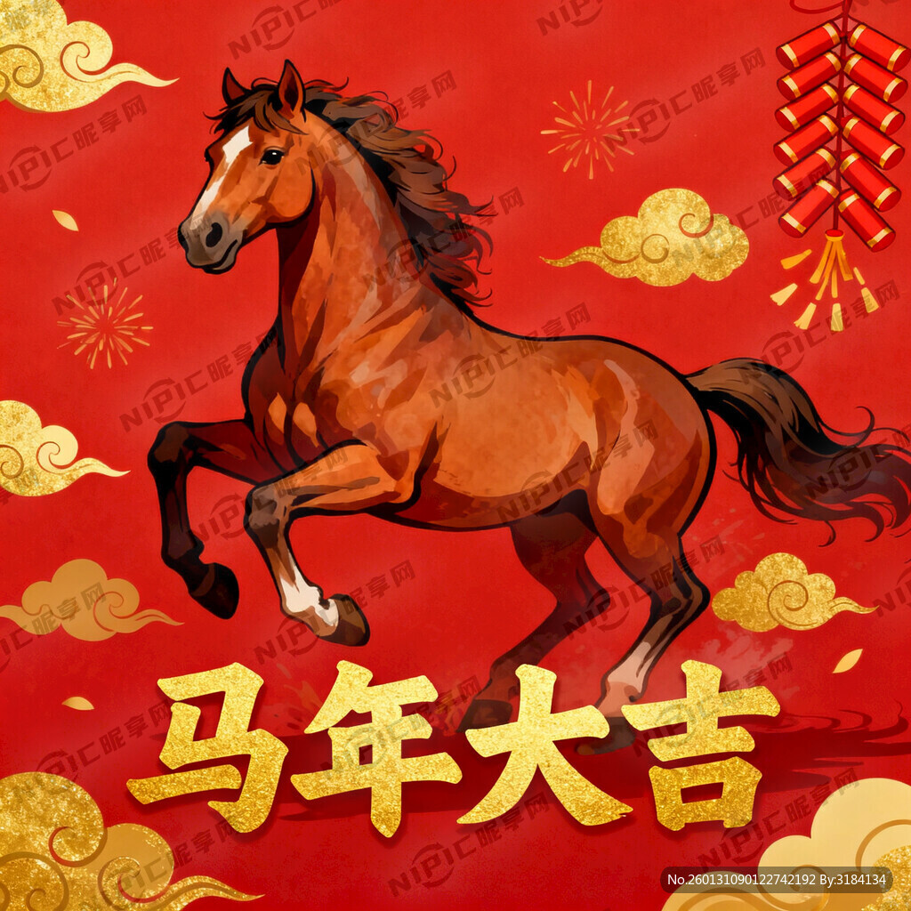 马年大吉