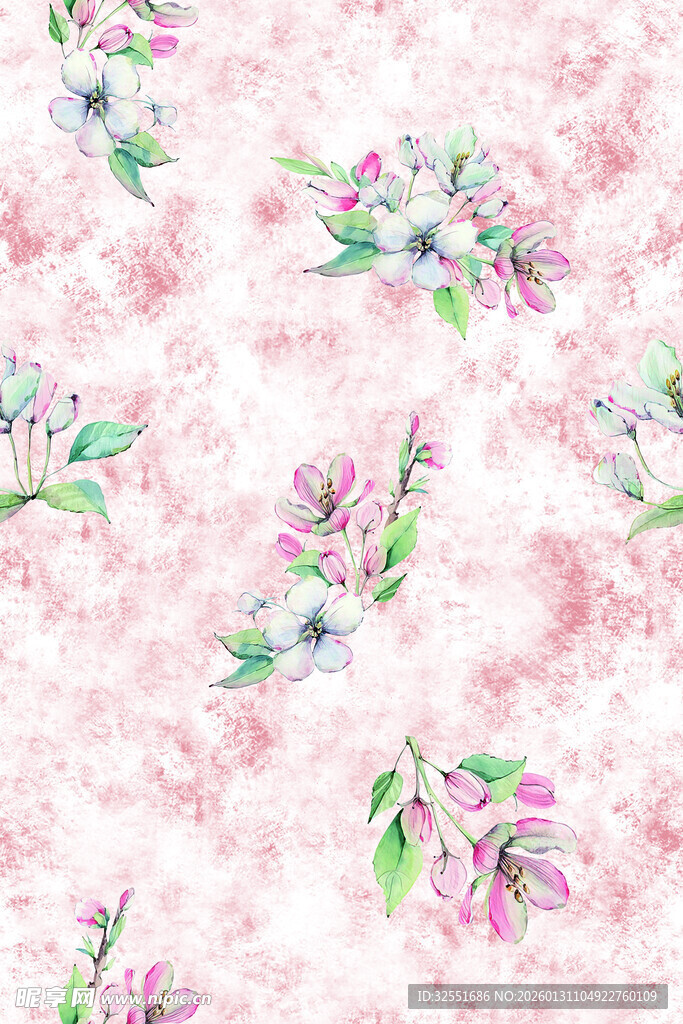 手绘花