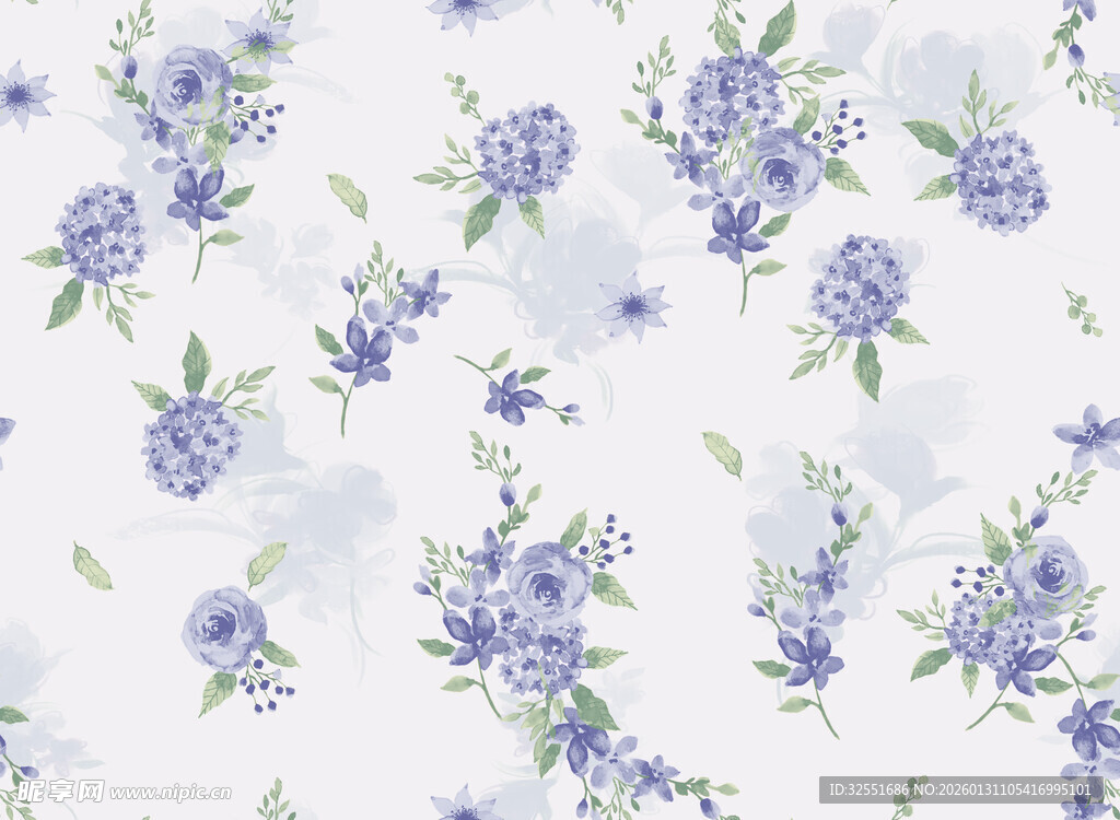 手绘花