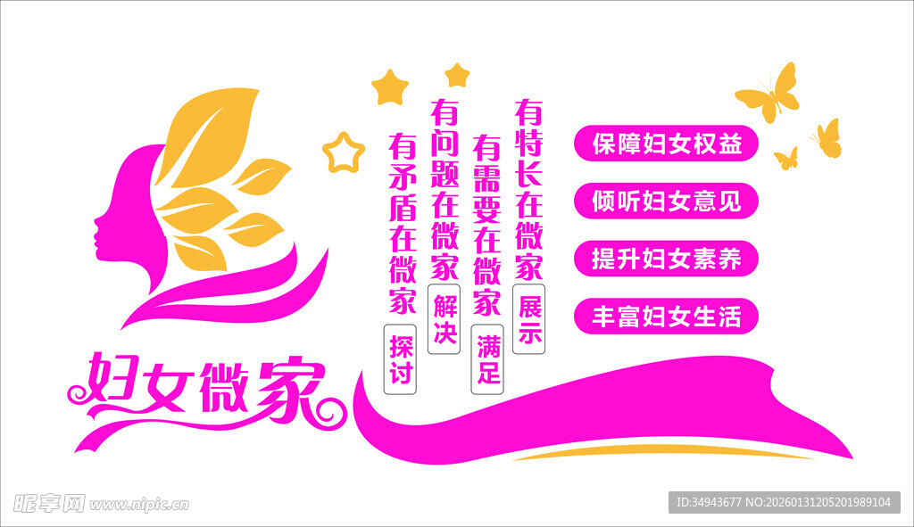 女性营养宣传海报