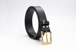 黑色简约金属扣皮带
