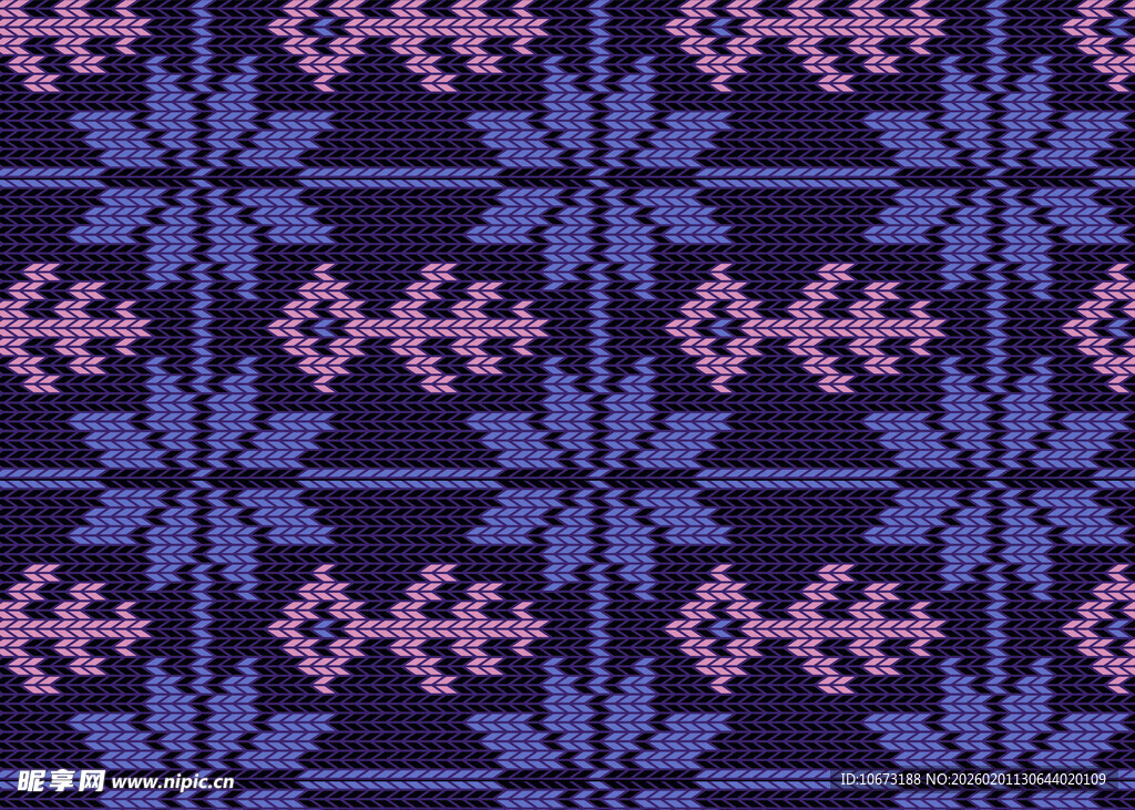 几何图案针织纹理面料