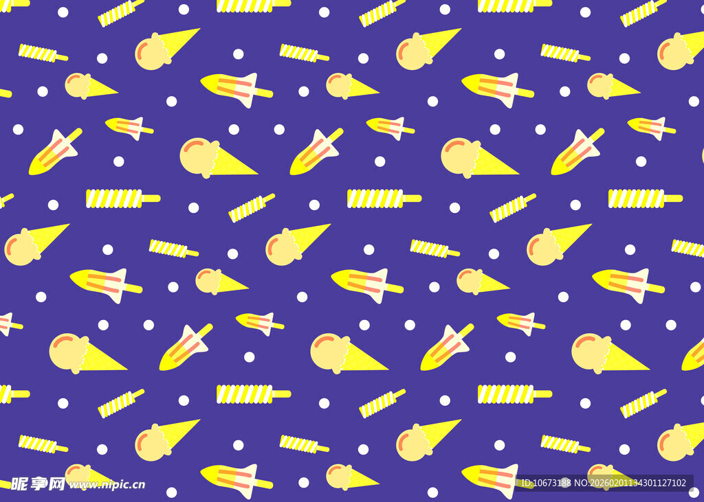 星空下的火箭飞船图案