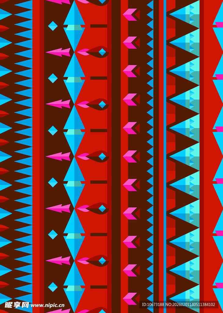 民族风几何图案装饰纹理