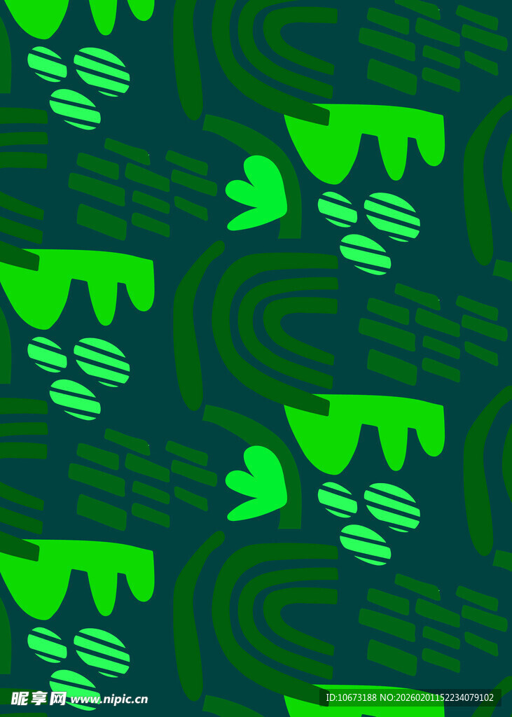 绿色抽象图案背景纹理