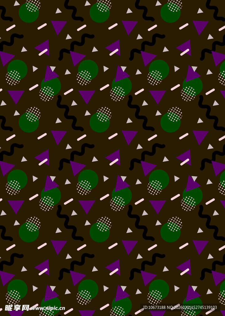 多彩圆点图案背景纹理