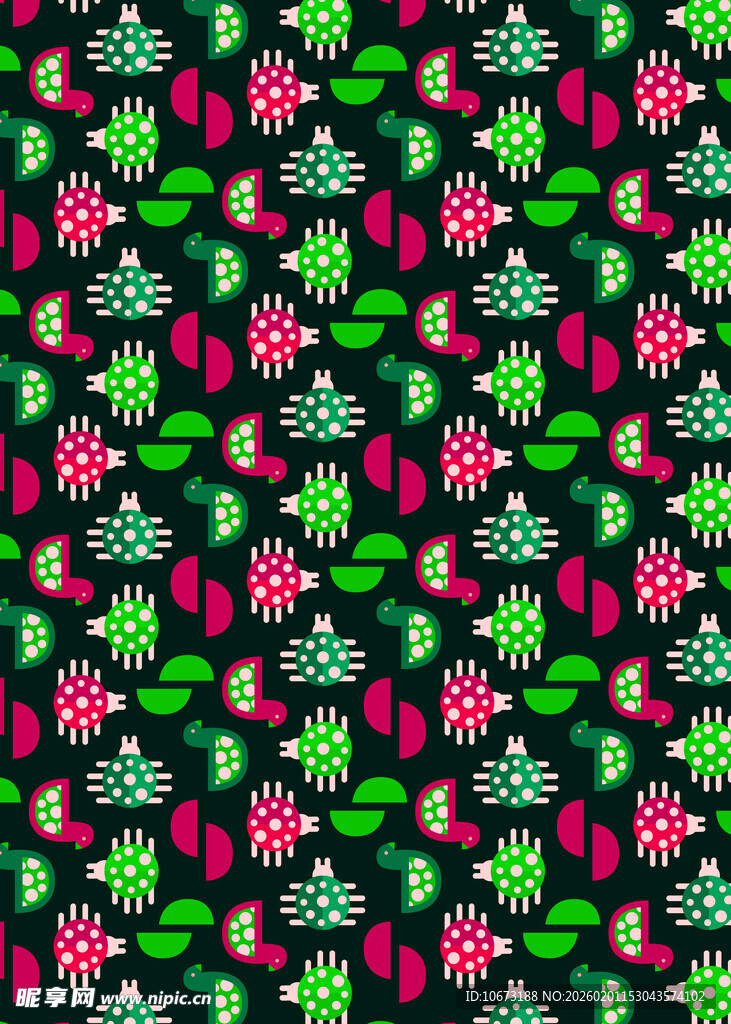 圣诞主题花卉图案背景