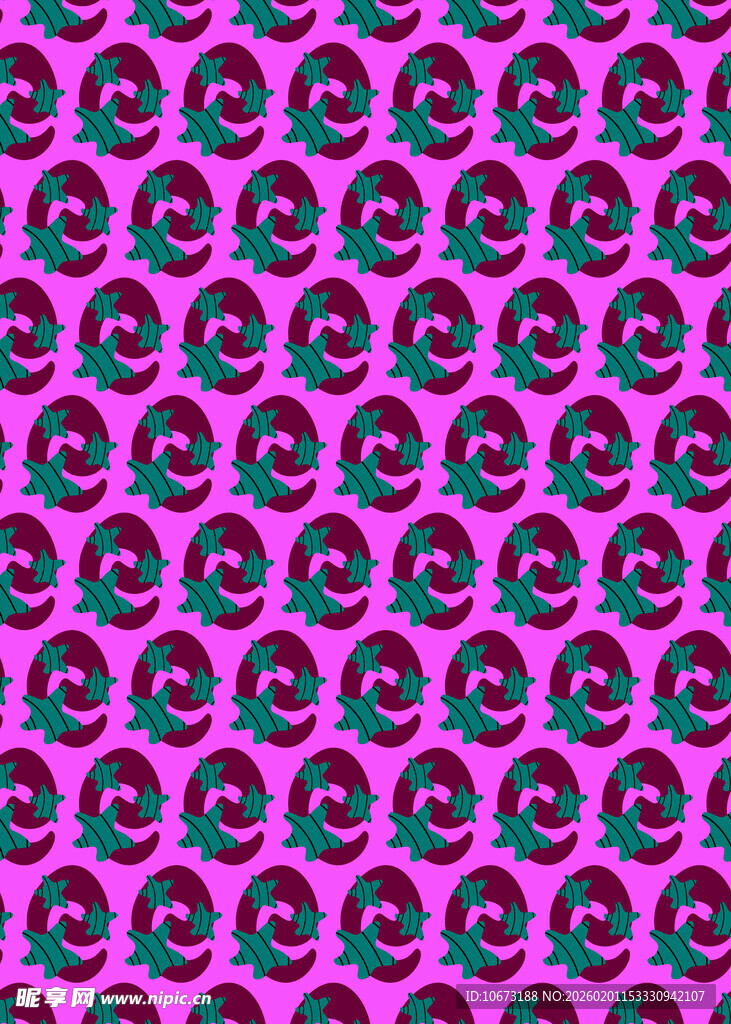 紫色背景花朵图案纹理