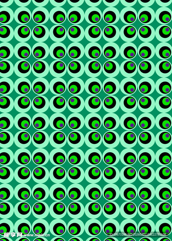 绿色圆形图案背景纹理