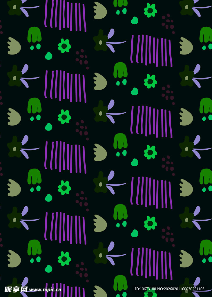 万圣节主题暗黑风图案设计