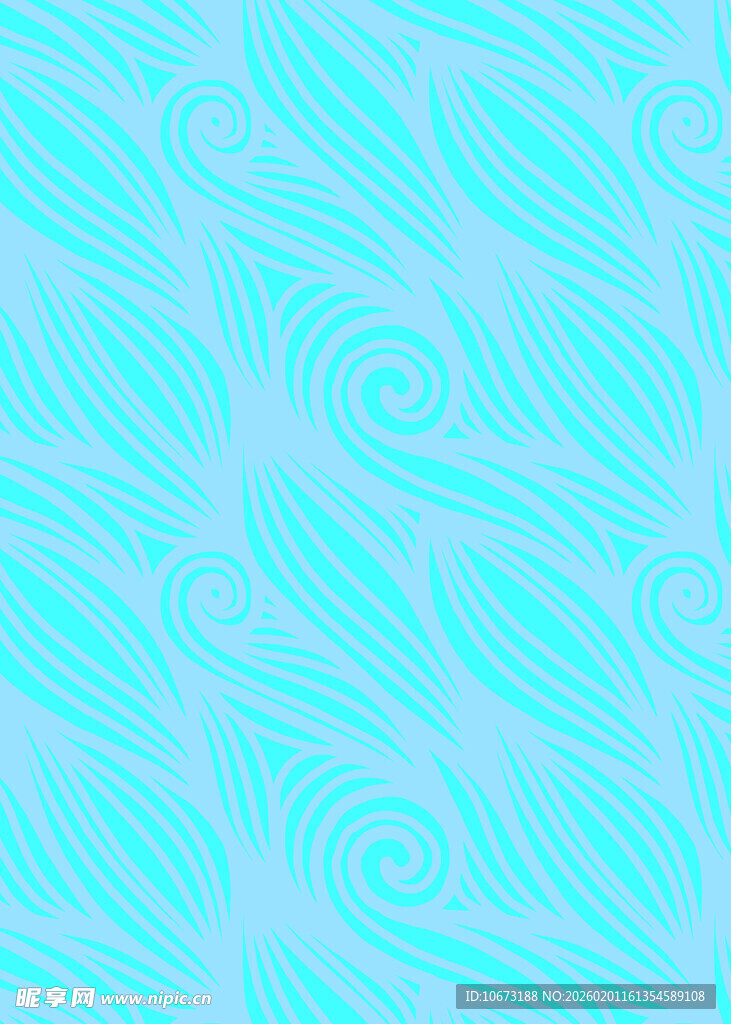 浅蓝色螺旋线条纹理图案